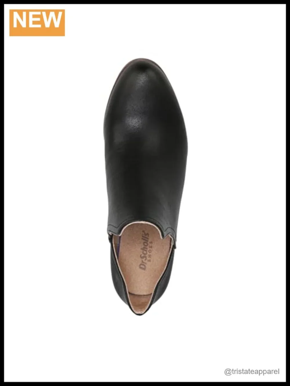 Western Ankle Bootie Faux Leather Slip-On 2 Inch Heel